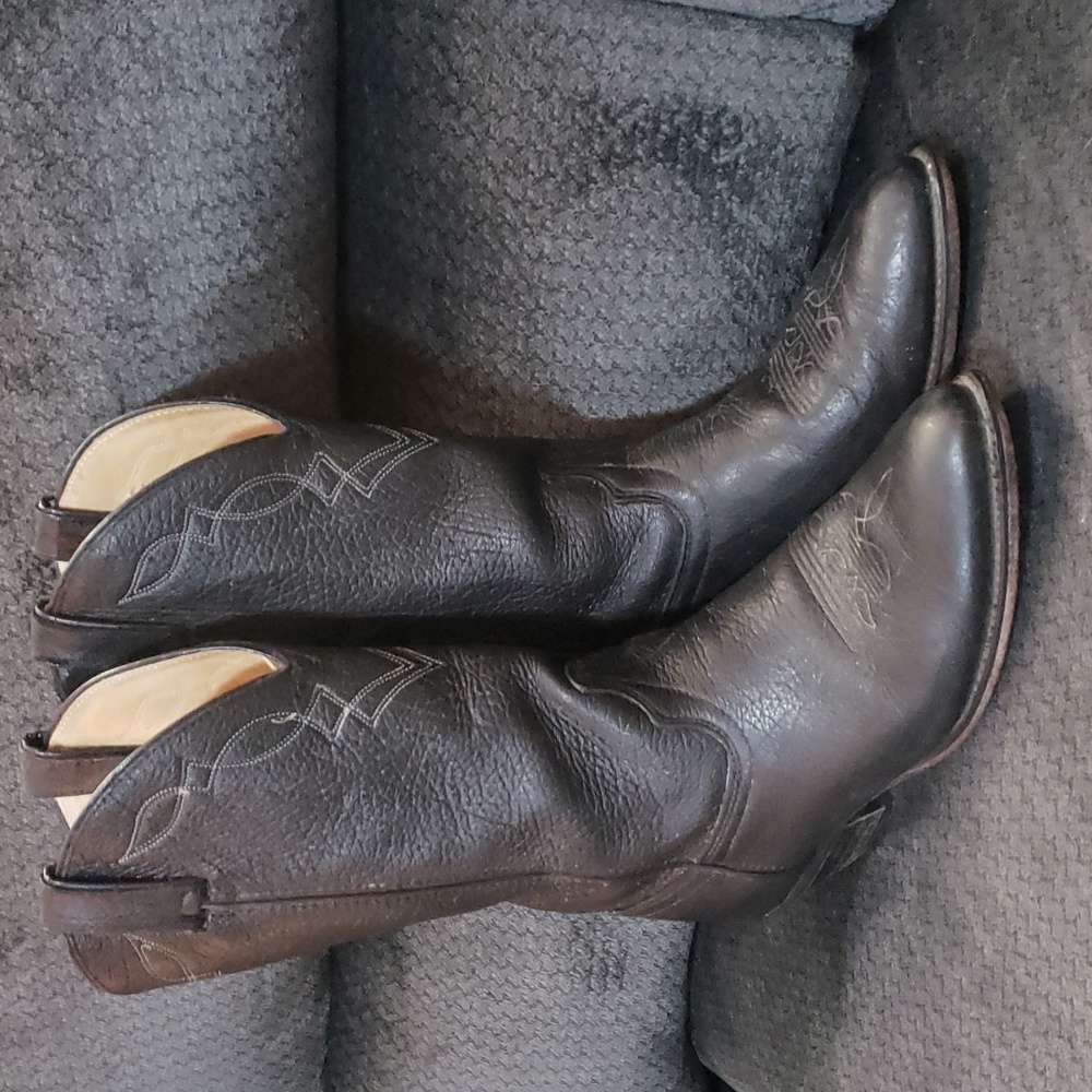 Vintage leather Western boots size 9